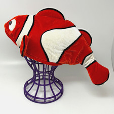 Little Daydreamers by Elope Kids Clown Fish Hat Orange White for Kids 3 Years Up