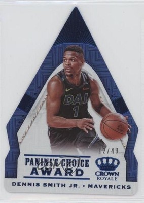 2018 Panini Crown Royale Panini's Choice Award Blue 12/49 Dennis Smith Jr 0gp4