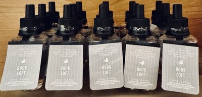 15 X New Bath & Body Works Wallflower Refills BOOK LOFT Plug-In  Bulbs Bookloft