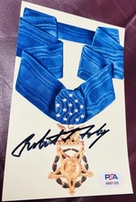 ROBERT FOLEY Medal of Honor SIGNED 4x6 Photo PSA/DNA MOH