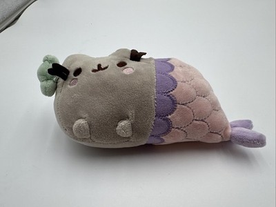 GUND Pusheen Cat Mermaid Plush Stuffed Animal Toy Mersheen 7'' Cat with Fish Tail
