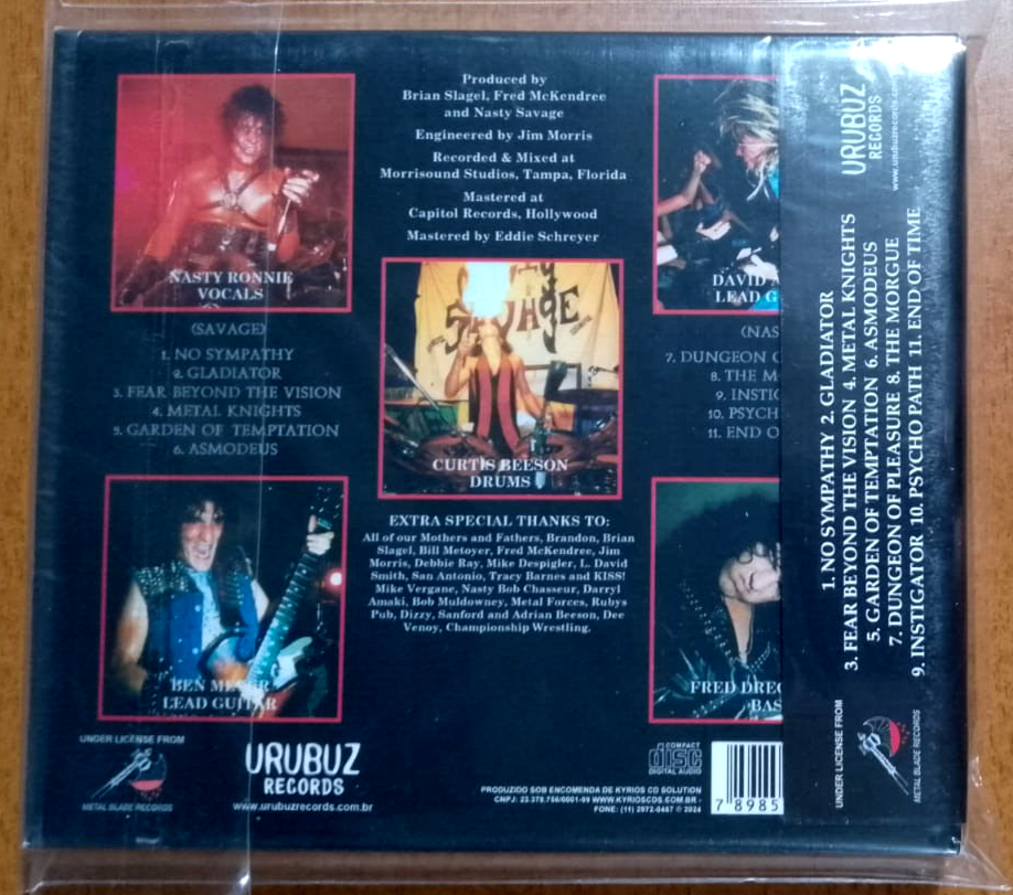 Nasty Savage - Nasty Savage Brazil Special Edition 2024 w