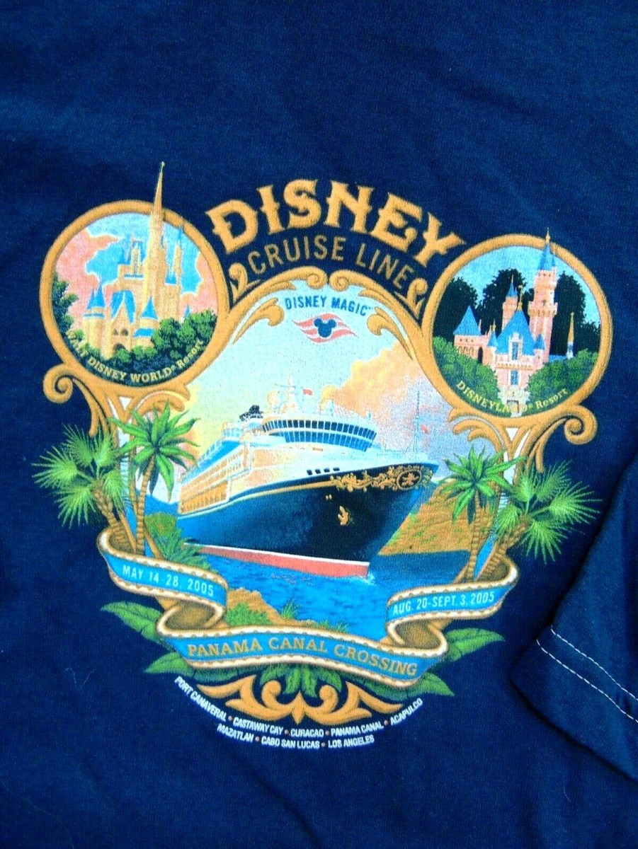 Disney Cruise Line アドベンチャー号限 刺繍シャツ L(JP) $_57.JPG