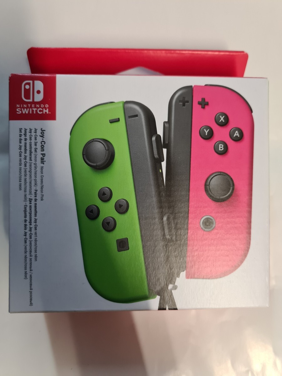 Nintendo Switch Official Joycons Joy Cons new unopened Neon Green