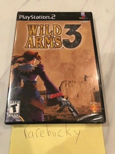 Wild Arms 3 (Playstation 2 PS2) NEW SEALED FIRST PRINT Y-FOLD W/UPC NEAR-MINT!