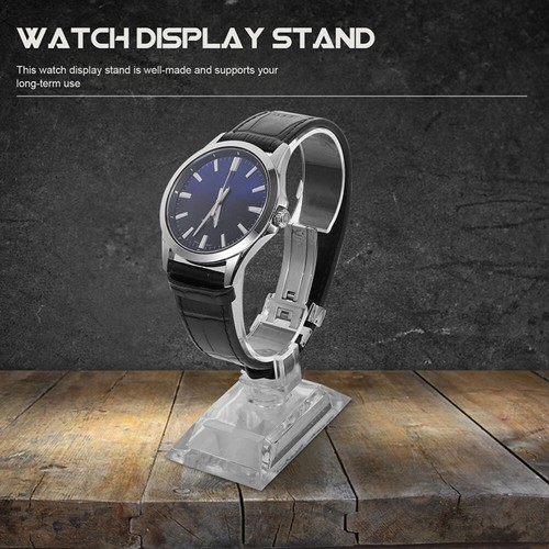 10Pcs Watch Display Holder Clear Plastic Stand for Jewelry Organization - Picture 12 of 12