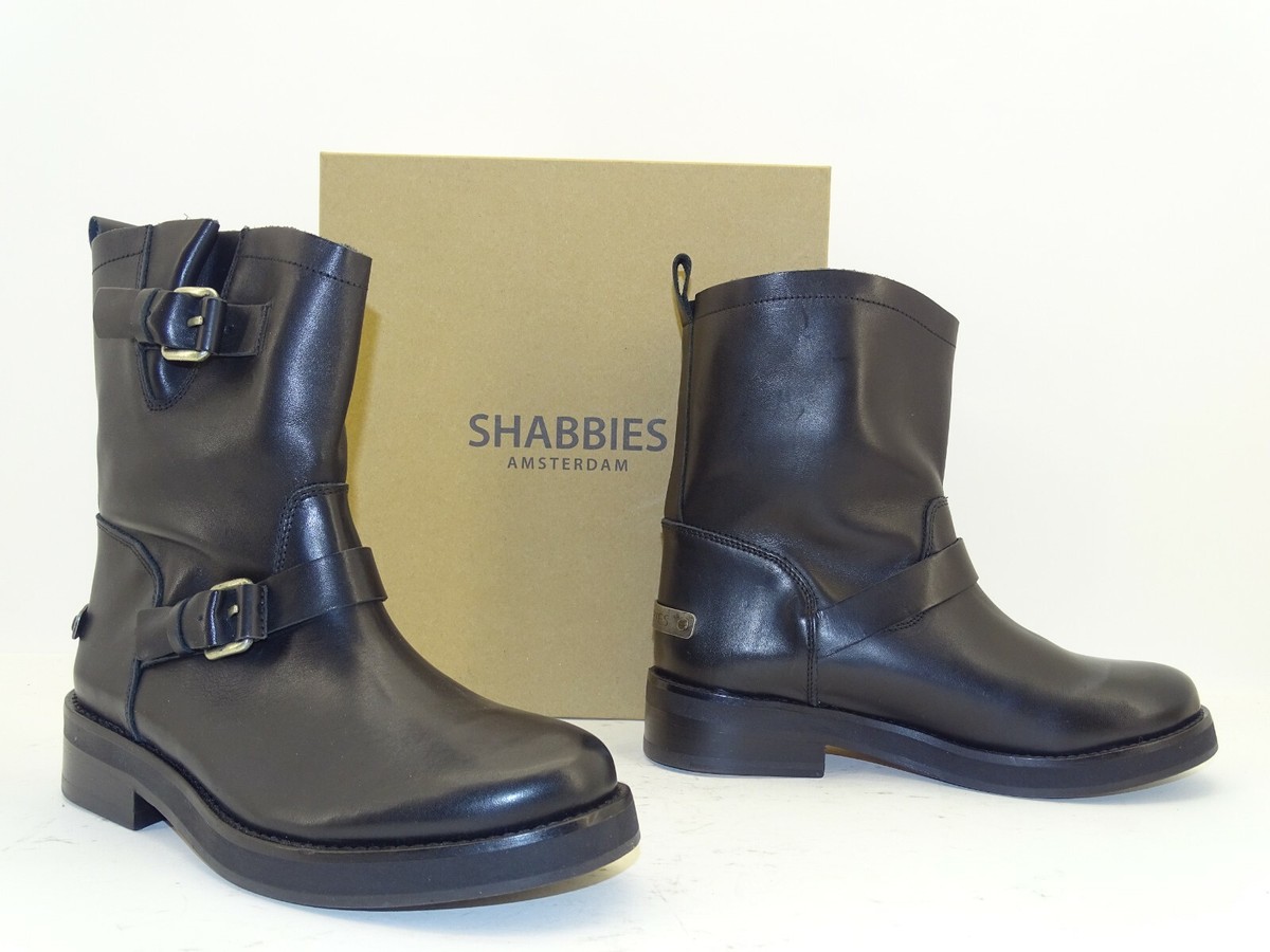 Shoe Shabbies Amsterdam Boots Schwarz Shabbies Amsterdam Stiefel - Main Image