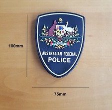 Australian Federal Police Floral Style Rubber Patch (social never issued)