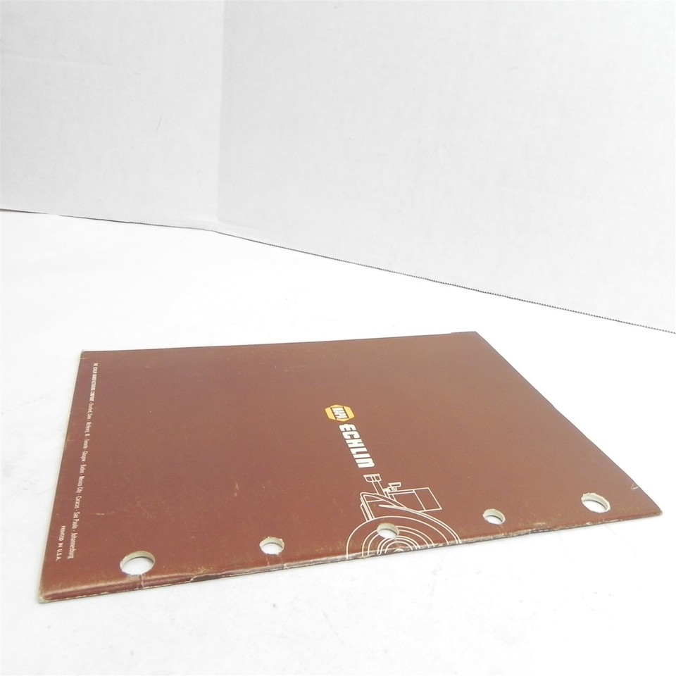 VINTAGE 1972 NAPA ECHLIN IGNITION ELECTRICAL CATALOG FOR EARLY MODEL