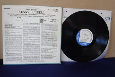 Kenny Burrell, Blue Lights Volume 1, 1966 Blue Note BLP 1596 Mono