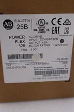 NEW ALLEN BRADLEY 25B-D4P0N104 PowerFlex 525 AC Drive 2.0 HP STOCK H92