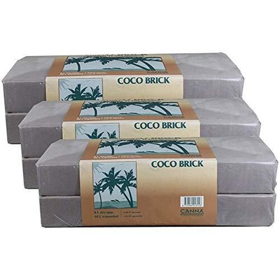 Coco Brick 40L Expandable Natural Plant Medium Soil Substrate 40 Liter Expand...