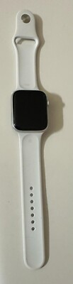 Apple Watch NIKE Series 6 (GPS) - 44mm Silver Aluminum / White Sp Band (A2292)