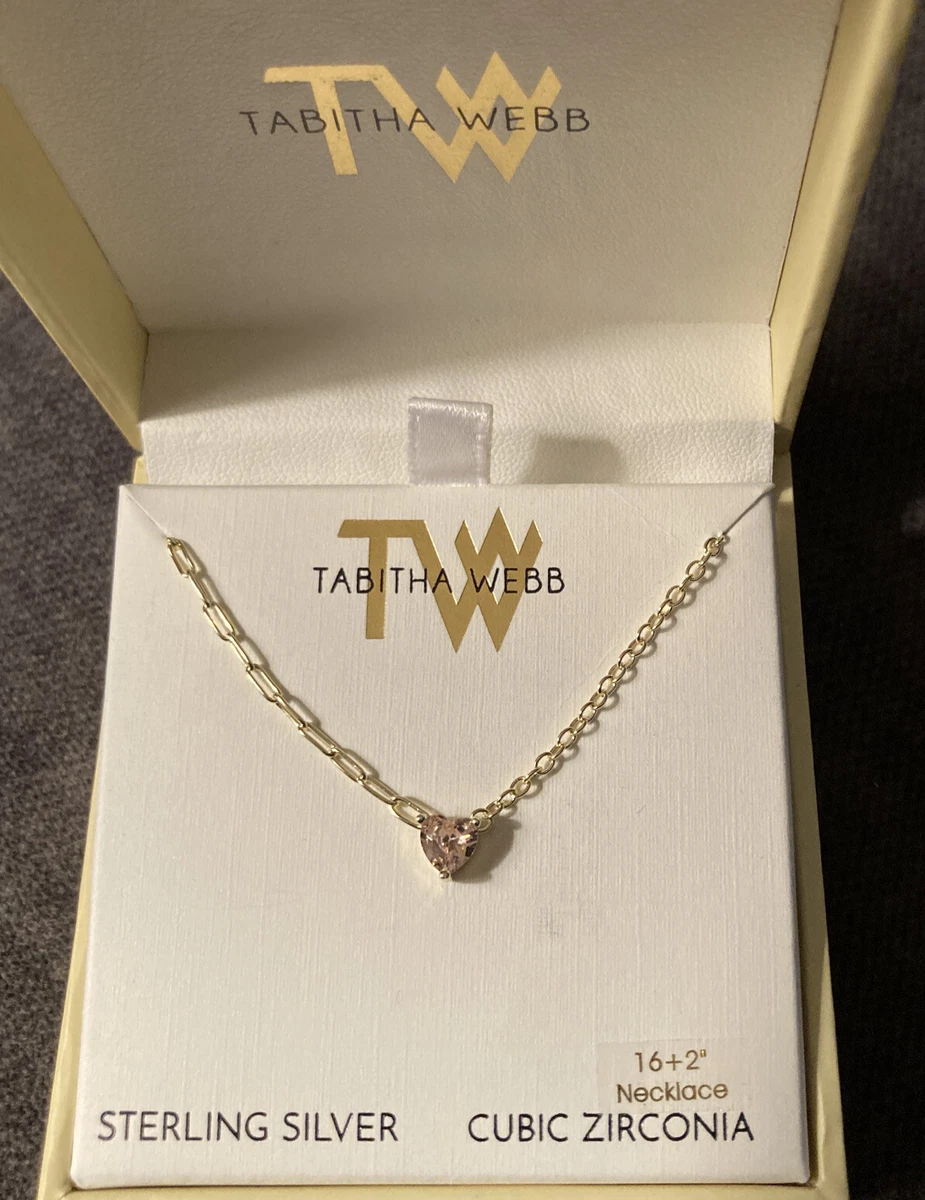Tabitha webb initial necklace deals