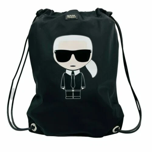 Drawstring Backpack Black Bags & Handbags for Women