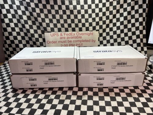 Stratasys F123/F770 SERIES EXTRUSION HEAD 123-00402-S 950957-0006 LOT OF 4 - Picture 1 of 8