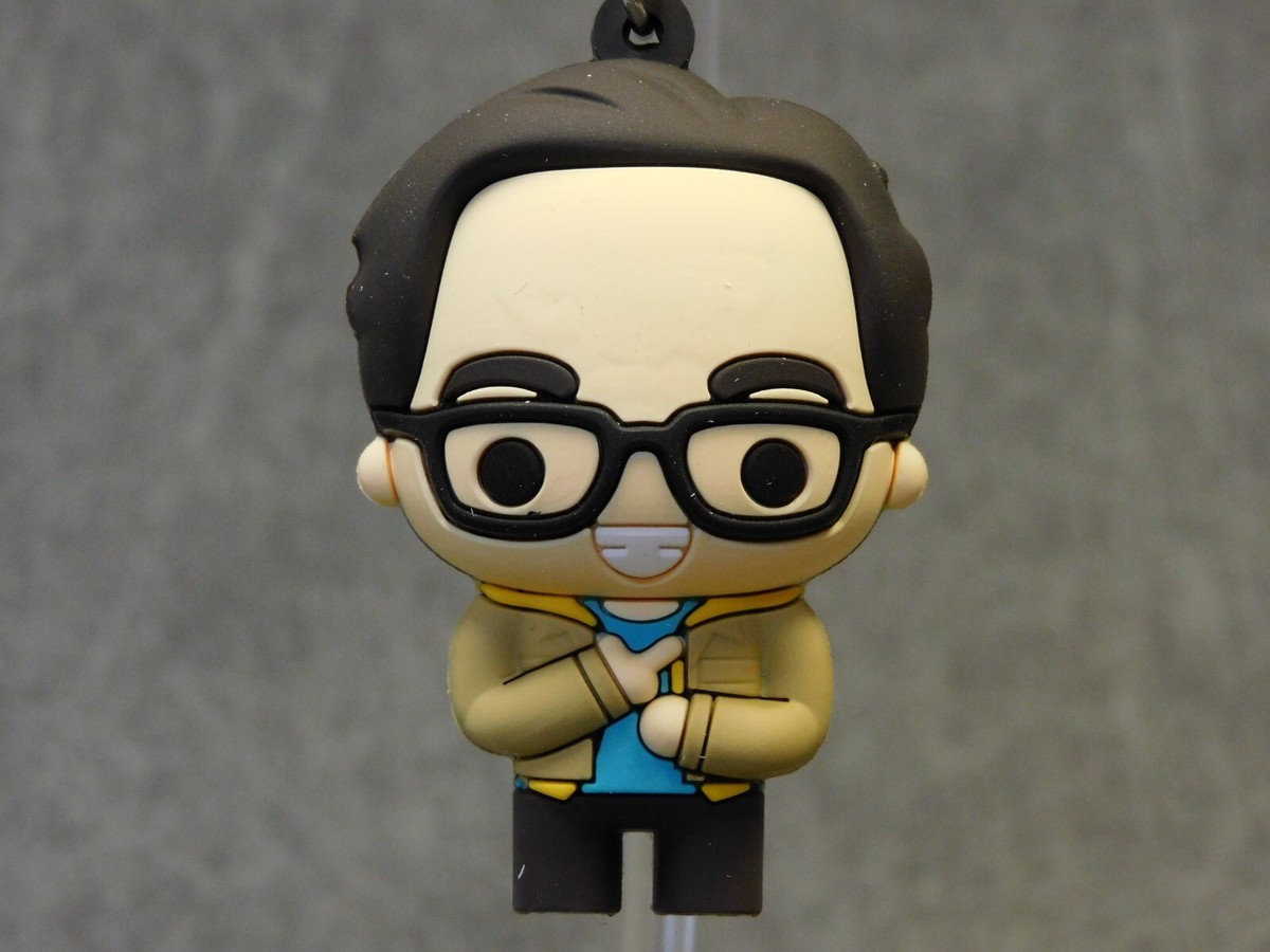 Big Bang Theory NEW * Leonard Clip * Blind Bag Monogram Warner