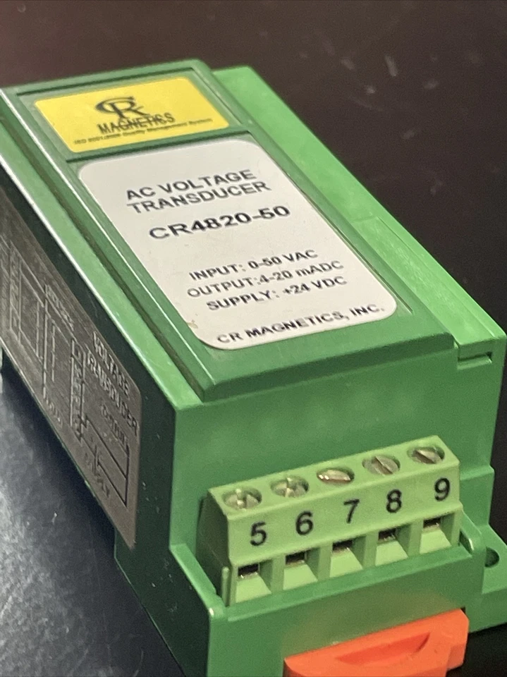 CR Magnetics CR4820-50 Average RMS AC Voltage Transducer, Input 0-50 VAC - Image 2 of 4