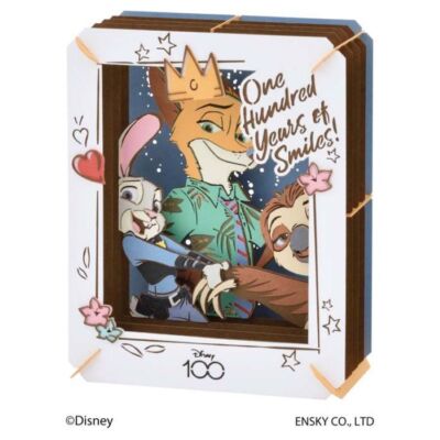Disney 100 Zootopia Paper Theater ENS-PT-313 Japan Anime Craft Toy
