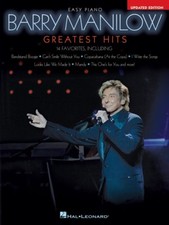 Barry Manilow Greatest Hits 2nd Edition Sheet Music Easy Piano Book 000238518