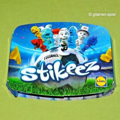 Lidl Stikeez Fußball Sammelalbum Komplett 1A Top 24 Spieler + 1 Pokal Zing  2016
