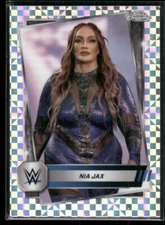 2025 Topps Chrome WWE Nia Jax #175 X-Fractor