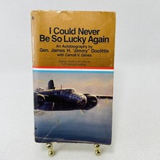 Jimmy Doolittle Autobiography I could never be so lucky again Vintage Book WW2