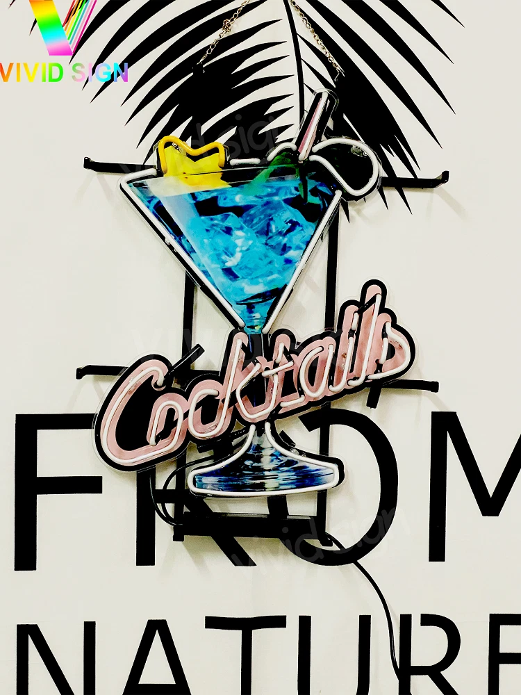 Martini neon light deals