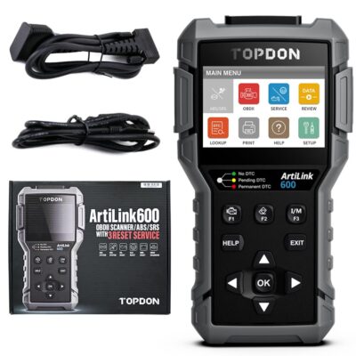 NEU  TOPDON AL600 Profi OBD2 Diagnosegerät Auto Scanner ABS SRS SAS Aktive Test