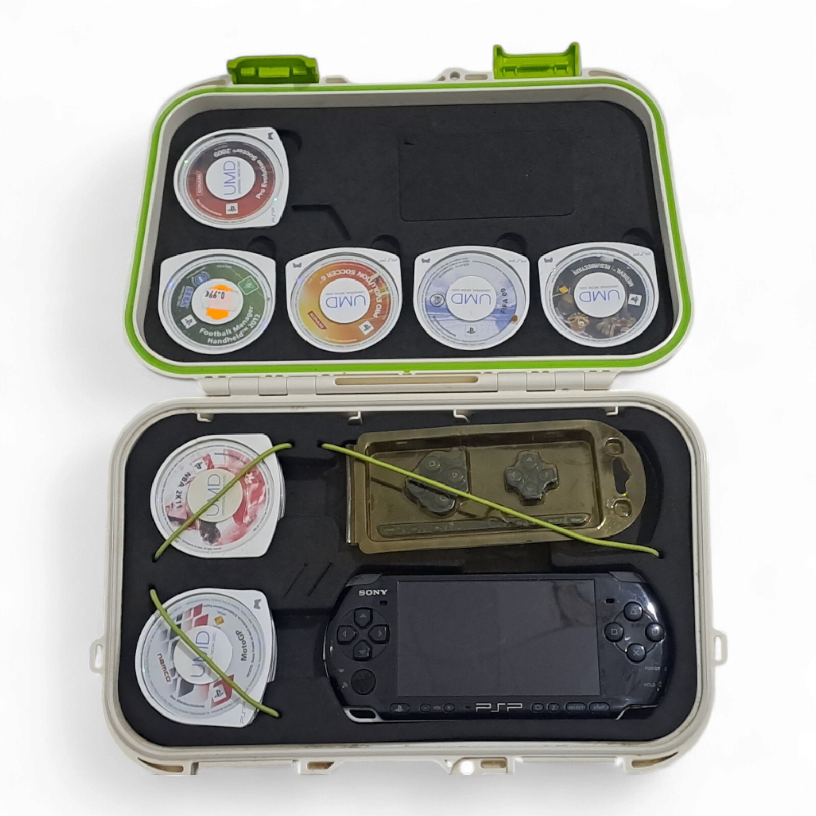 Sony PSP 3000 With Bag, Lot Of Games And 2GB SD Card 