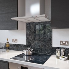 Premier Range "21 - Dark Grey Slate" Glass Splashback