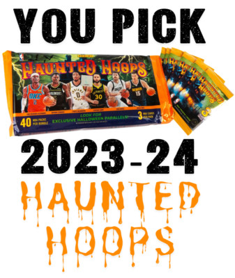 2023-24 NBA Haunted Hoops U-Pick | Big Discounts for Multi-Card Orders