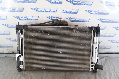 2011 MITSUBISHI LANCER EVOLUTION GSR OEM ENGINE RADIATOR COOLING FANS ASSY #672