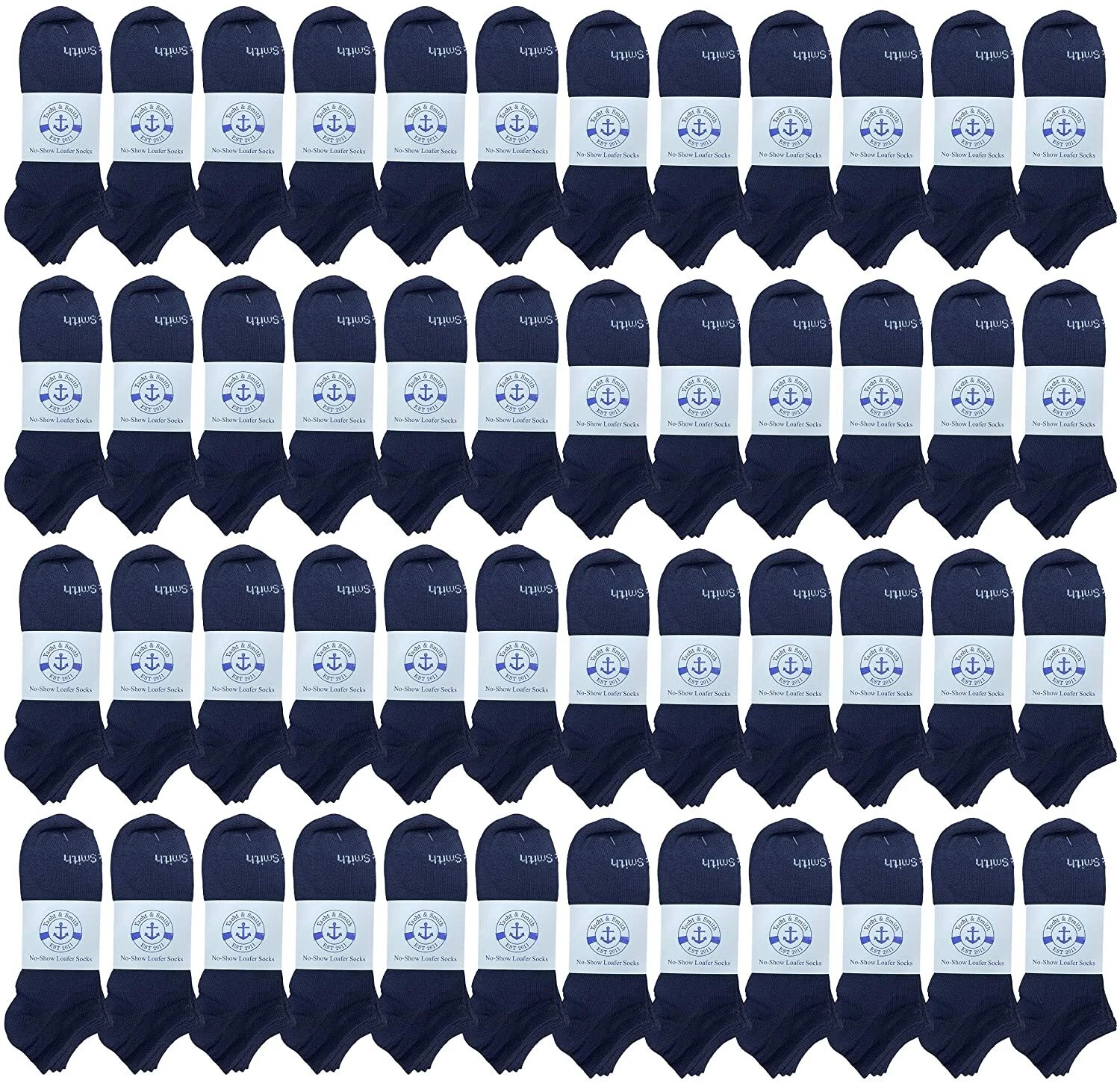 BILLIONHATS 48 Pairs of Men's Wholesale Cotton Shoe Liner Training Socks
Opens in a new window or ta