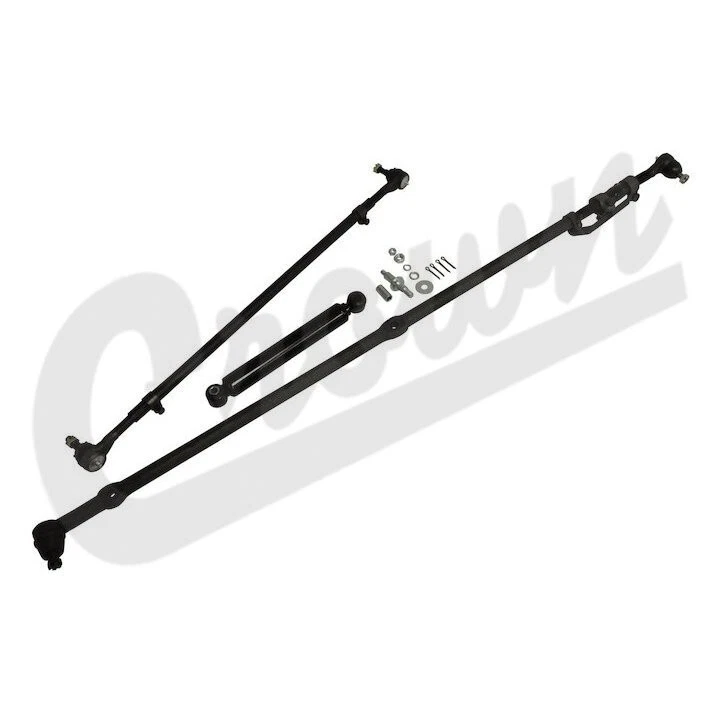 Kit de dirección Crown Automotive negro para Jeep Wrangler YJ 1987-1990 con LHD SK3 Foto 2 de 4