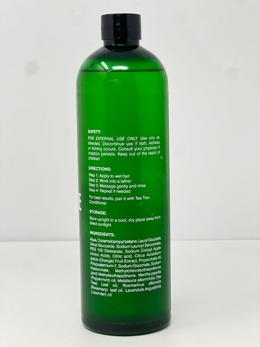 Botanic Hearth Tea Tree Shampoo Vitamin C Peppermint Lavender and Rosemary Oil - Picture 4 of 5
