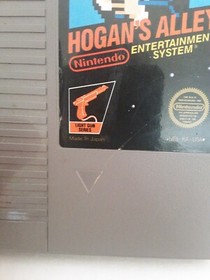 Hogan's Alley NES Nintendo Light Gun Series UNTESTED