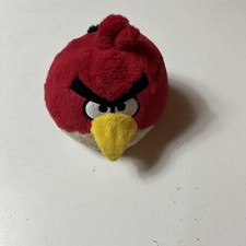 Angry Birds Red Bird Plush 5  No Sound 2009