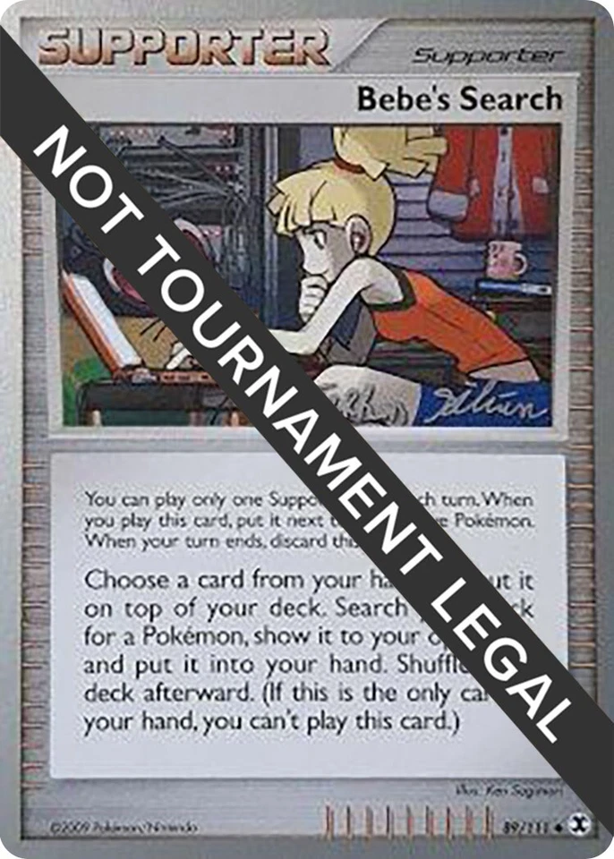 Bebe's Search 89/111 World Championship Decks