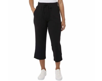 32 Degrees Cool Women's Capri Pull-On Pants, Black, Size L | eBay Australia