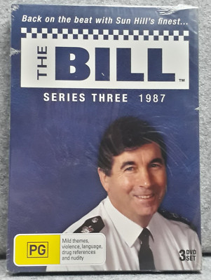 NEW: The Bill - Series 3 / Three 1987 DVD Region ALL Free Fast Post