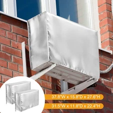 Window Air Conditioner Cover, AC Unit Defender Waterproof Dustproof Sunproof