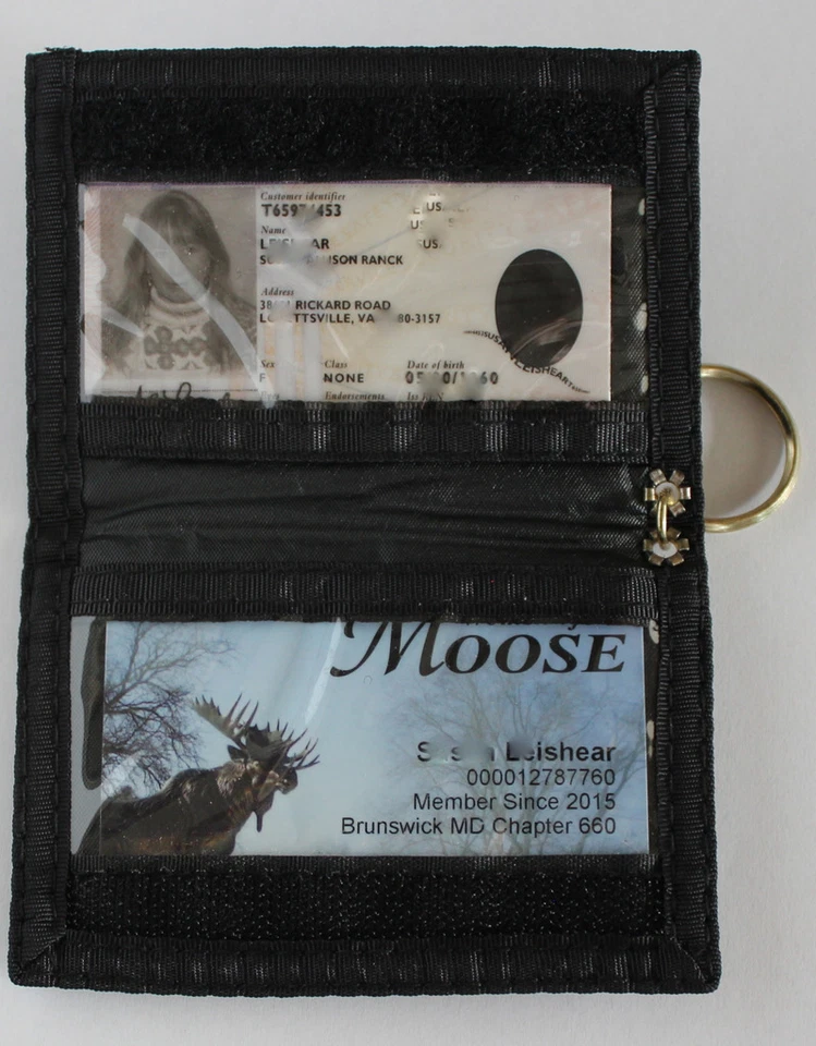 New Jersey Devils ID Card Case Keyring  Wallet NHL Licensed Hockey - Image 3 of 3