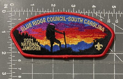 2001 National Scout Jamboree Blau Grat Rat Süd Carolina Csp Aufnäher Brc Sc