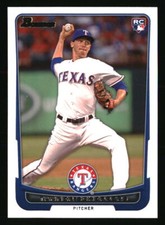 Tanner Scheppers 2012 Bowman Draft Picks & Prospects #13 BASEBALL Card