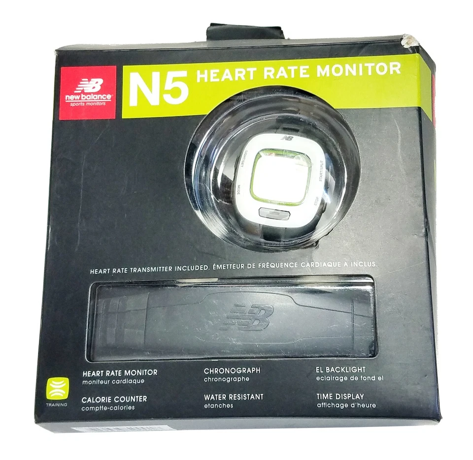 NEW BALANCE N5 ECG MONITOR DE FRECUENCIA CARDÍACA CON FUNCIONES CALÓRICAS Foto 4 de 4