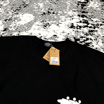 STUSSY SURFWALK PIGMENT DYED TEE BLACK - XLARGE | eBay