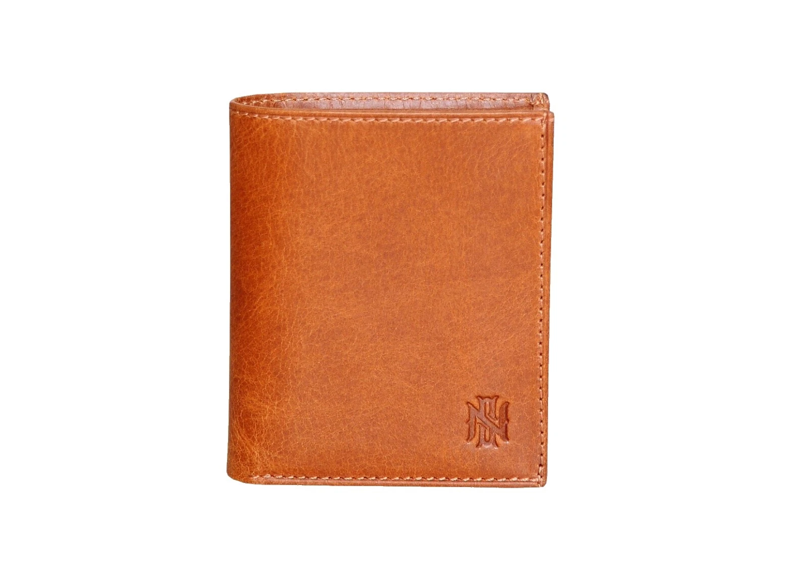 Billeteras Retro de Cuero Marrón para Hombres