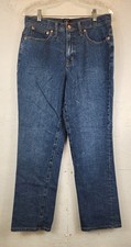 J. Crew Women's Jeans Size 30 Essential Straight Jean Medium Wash