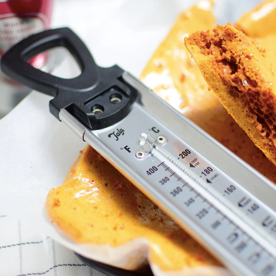 Jam Confectionary Thrmometer Stainless Steel Deluxe Cooking Sugar Clip Kitchen - Image 2 of 4